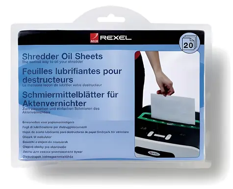 Rexel Olejová obálka na skartovačky / Olejová obálka / formát A5 / 20 ks