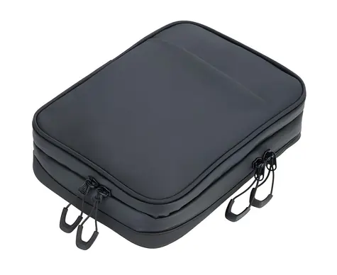 TROIKA BLACK CONNECTED / Organizér káblov / Tarpaulin / 2 priehradky