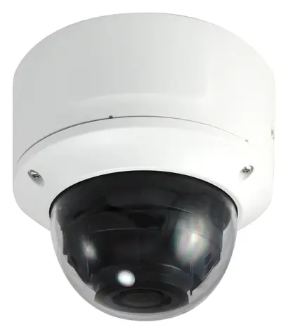LevelOne FCS-4203 biela / IP kamera / Dome / 2 MP / H.265 / IR 30 m / PoE / IP66