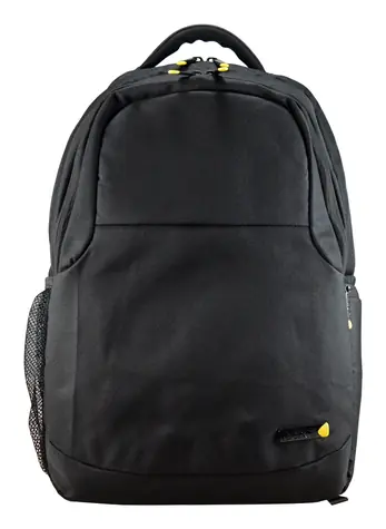 Techair Eco Essential čierna / Batoh / pre notebooky do 14,1" / 2 priehradky / recyklovaný polyester
