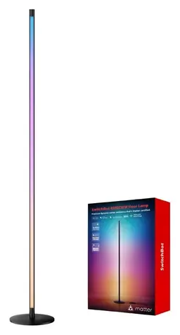 SwitchBot Floor Lamp RGBICWW / Inteligentná stojaca lampa / Bluetooth / Wi-Fi / Matter / RGBIC