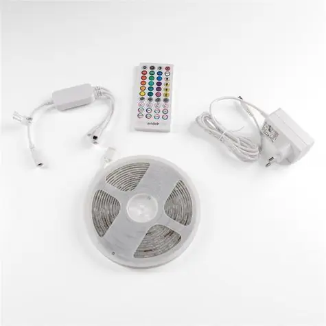 Avide ALSB5050RGBMU40-5M / LED pásik / RGB / 16W / 5m / IR diaľkové ovládanie