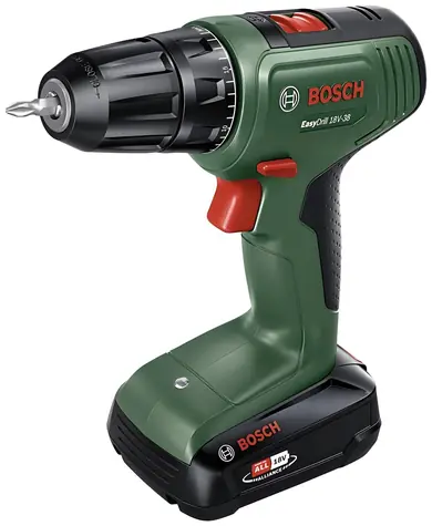 BOSCH EasyDrill 18V-38 / Aku vŕtací skrutkovač / 18V / 1630 ot-min / 38 Nm / 2,0 Ah