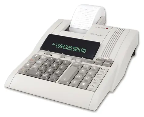 Olympia CPD 3212T / Stolová kalkulačka / S tlačiarňou / 12 miest / 360 riadkov/min