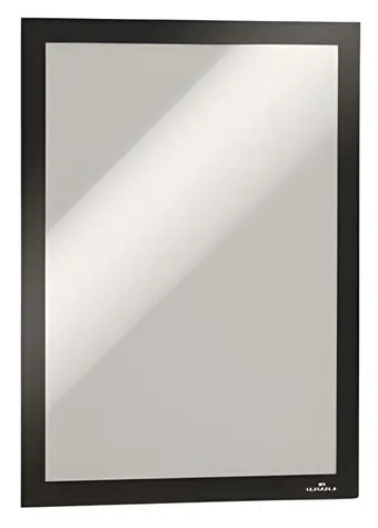 Durable Duraframe A4 čierna / Prezentačný rám / Samolepiace / 2 ks