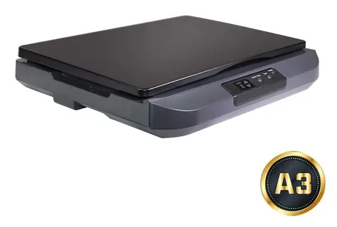 Avision FB5100 čierno-šedá / Plochý skener / A3 / 1200x1200 DPI / USB 3.2 / CMOS CIS