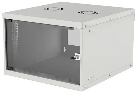 Intellinet Nástenný rozvádzač 540x400 mm sivá / Rozvádzač / 19" / 6U / Flatpack / nosnosť 50 kg
