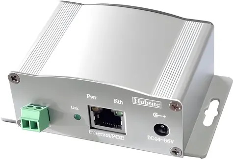 Wantec 2wIP-ES- BC / Adaptér pre 2-wire interkomy / IP / PoE / skrutkovacie svorky