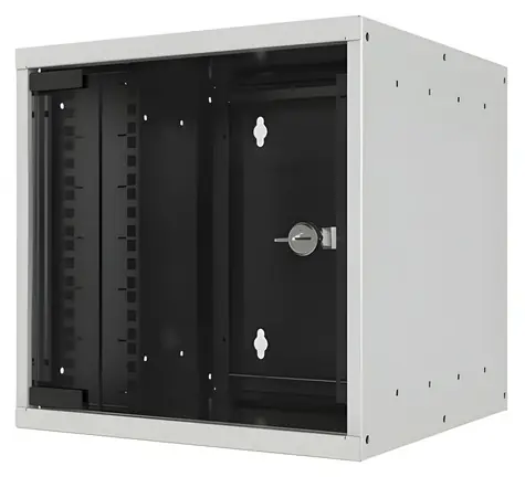 EFB WGB-1006GR.30 sivá / Nástenný rozvádzač / 10" / 6U / 312x304x300 mm / IP20