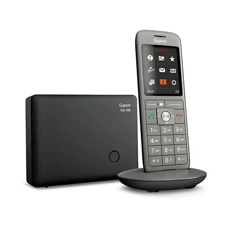 Gigaset CL660 antracitová / Bezdrôtový DECT telefón / handsfree / TFT displej / 400 kontaktov