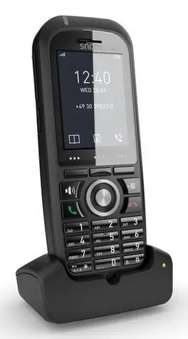 Snom M70 čierna / DECT telefón / slúchadlo / handsfree / HD audio / výdrž 17 h