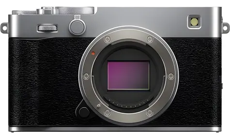 Fujifilm X- E5 strieborná / Digitálny fotoaparát / telo bez objektívu / X-Trans CMOS 5 HR / dotykový LCD 3" / Wi-Fi