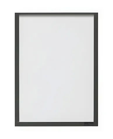 Durable Magnetický rámček na dokumenty A4 antracitovo-šedá / Prezentačný rámček / Magnetický / A4 / 5 ks