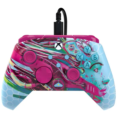 PDP Rematch Dreams Glow / Herný ovládač / drôtový / USB-C / 2,43 m / Xbox Series X/S & Xbox One & PC