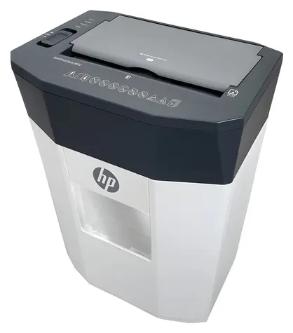 HP OneShred Auto 80CC biela / Skartovačka / Krížový rez P-4 / 80 listov / 15 l kôš