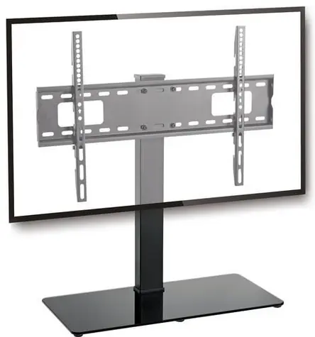 Schwaiger stolný stojan pre TV čierna / Stojan pre TV / 37 "- 70" / VESA 200x200-600x400 / max 40 kg / otočný