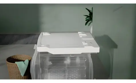 Electrolux E1WYHSK2 biela / Spojovací medzikus práčka-sušička / S výsuvnou policou / 610 × 605 × 65 mm