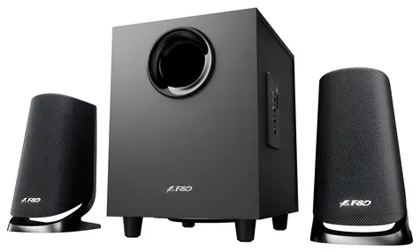 FENDA F&D F205BT čierna / Reproduktory / 2.1 / 31W / BT5.4 / USB prehrávanie