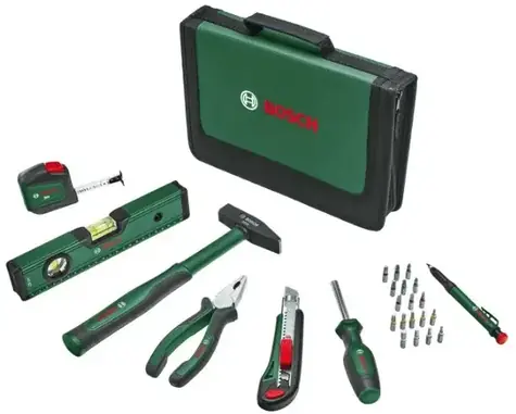 BOSCH Universal 1600A02BY6 / Sada ručného náradia / 25 ks / Taška na náradie