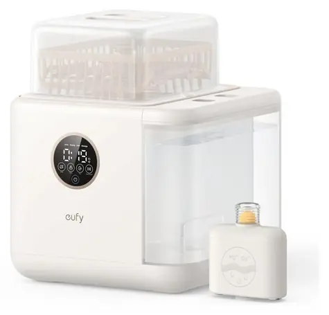 Anker Eufy S1 Pro / Umývačka a sterilizátor fliaš / Parná sterilizácia 100°C / 10 fľaštičiek / Sušenie HygieniDry