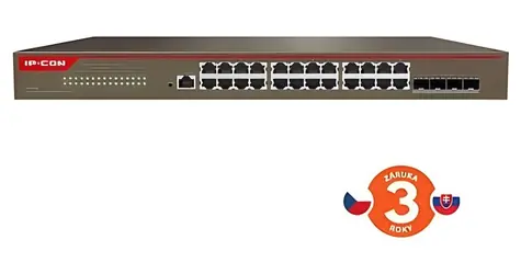 Marvo G5328X / Switch / 24x Gigabit RJ45 / 4X SFP+ 10G / L3 Cloud Managed / 19"