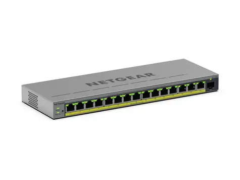 Netgear GS116EP-100EUS / Switch / 16x Gigabit PoE+ / 198,7 W