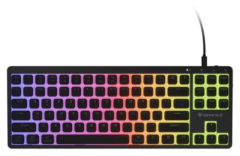 Genesis Thor 430 TKL čierna / Herná klávesnica / Mechanická / RGB / Hot-swap / US