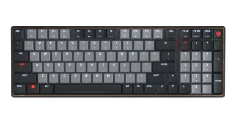 Cherry MX Low Profile Wireless čierna / Klávesnica / mechanická / bezdrôtová / nízky profil / Bluetooth 5.2 / podsvietenie