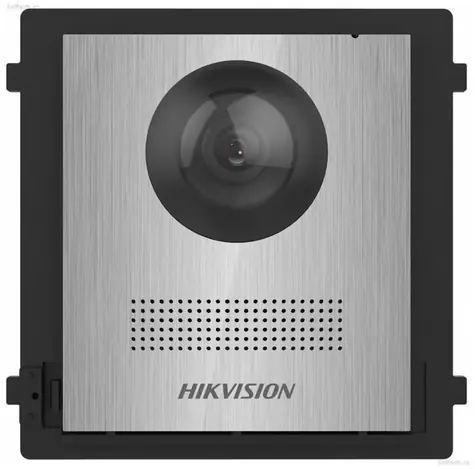 HIKVISION DS-KD8003Y-IME2/NS nerez / Modul interkomu / 1 tlačidlo / 2MP kamera / 180 ° / IP65