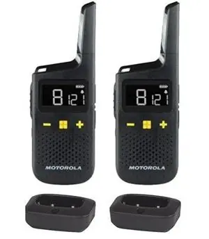 Motorola Talkabout XT185 čierna / Vysielačka / PMR / dosah 8 km / 16 kanálov / IP54