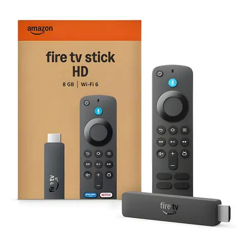 Amazon Fire TV Stick HD (2026) čierna / Multimediálne centrum / Full HD / HDMI / Wi-Fi 6 / Bluetooth / Fire OS