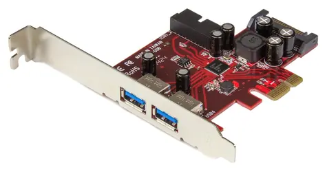 StarTech PCIe karta USB 3.0 4- Port / Radič USB / 4X USB-A / Renesas / NEC µPD720201