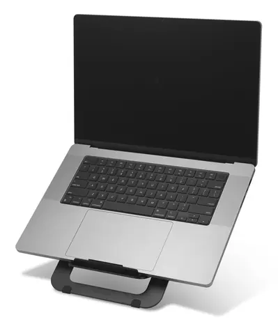 Kensington EQ čierna / Stojan na notebook / Hliníkový / Nastaviteľná výška / Skladacia