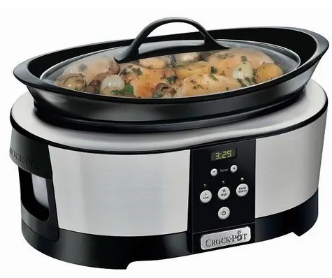 Crockpot SCCPBPP605-050 / Pomalý hrniec / 7,5 l / 320 W / digitálny časovač
