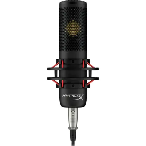 HyperX ProCast čierna / Stolný mikrofón / XLR / kondenzátorový / kardioidný