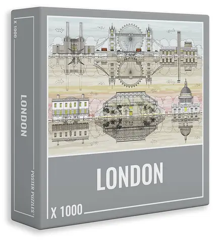 CLOUDBERRIES Puzzle London / 1000 dielikov / pre dospelých