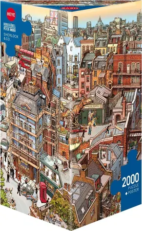 HEYE Puzzle Sherlock / 2000 dielikov / 97 × 69 cm