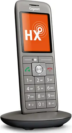 Gigaset CL660HX antracitová / Bezdrôtové DECT slúchadlo / 2,4 "TFT displej / HD Voice