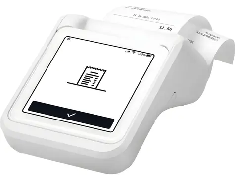 Sumup SOLO Printer biela / Platobný terminál / Tlačiareň účteniek / Bluetooth / Wi-Fi / Dotykový displej