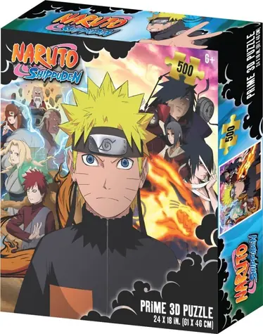 Prime 3D Puzzle Naruto Shippuden 3D / 500 dielikov / 61 × 46 cm