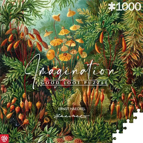 Good Loot Puzzle Imagination: Ernst Haeckel - Muscinae / 1000 dielikov / 48 × 68,3 cm
