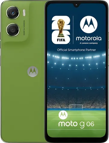 Motorola Moto G06 zelená / Mobilný telefón / 6,88 "IPS / 120Hz / 4GB / 64GB / Android 15