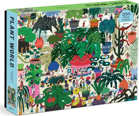 Galison Puzzle Svet rastlín / 1000 dielikov