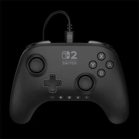 PowerA Ovládač pre Nintendo Switch 2 čierny / Ovládač / Káblový