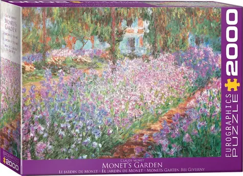 EUROGRAPHICS Puzzle Monetova záhrada / 2000 dielikov / 99,7 x 67,6 cm