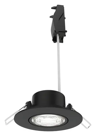Philips Cilantro 5W 4000K čierna / LED podhľadové svietidlo / 550lm / 9cm / IP20