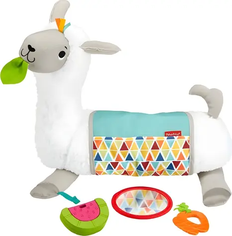 Fisher Price Hračka Lama Rostu s tebou 3v1 biela / textil, plast / od 2 rokov / 39 × 38 × 43 cm