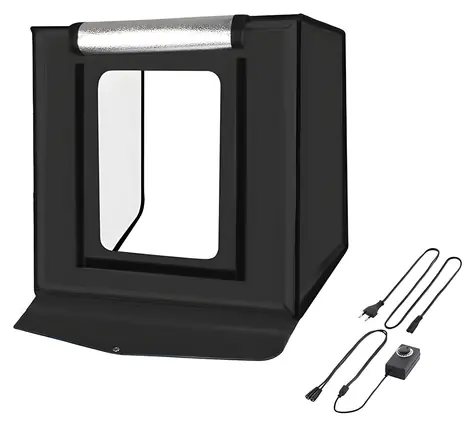 Puluz PU5040EU / Fotografický stan / LED osvetlenie / 80 LED / 40 × 40 × 40 cm