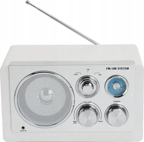 Denver TR-63W biela / Rádio / AM/FM