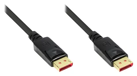Good Connections DP1.4 čierna / DisplayPort kábel / 3 m / 8K 60Hz / 4K 240Hz / 25,9 Gbit / s